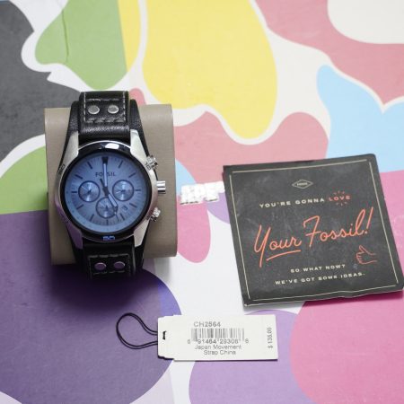 ✅ Fossil Chronograph Watch Full box , máy nhật dây da real trông cực khoẻ và thời trang.