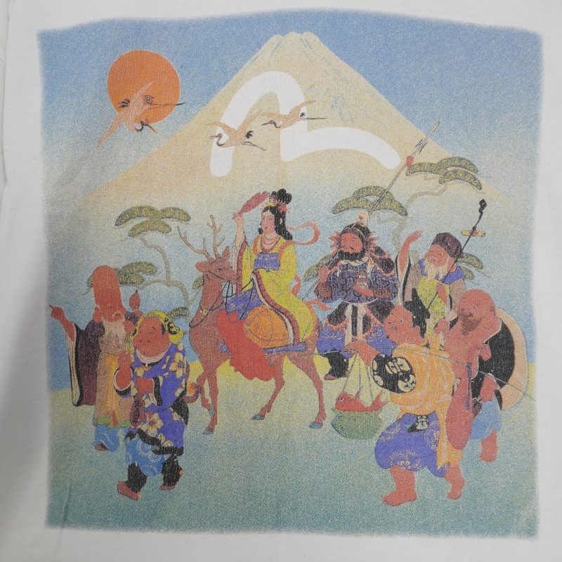 ✅ Yamane Evisu Japanese “Seven Gods of Fortune (Hikifuda Handbill) - Ảnh 2