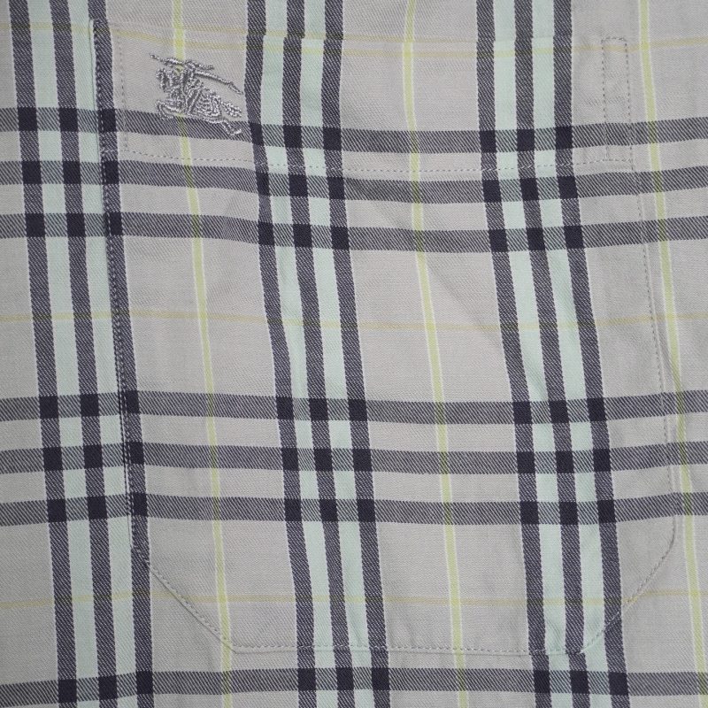 ✅ Bur Checked Nova Shirt. Màu xám khói ạ. - Ảnh 3
