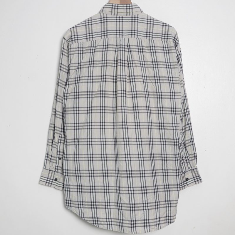 ✅ Bur Checked Nova Shirt. Màu xám khói ạ. - Ảnh 7