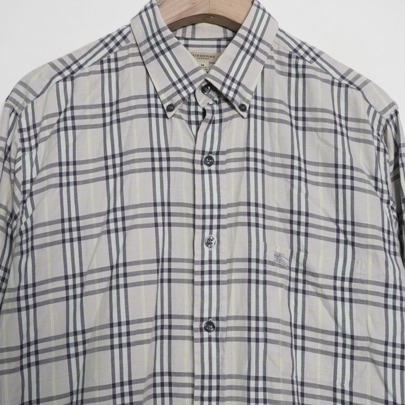 ✅ Bur Checked Nova Shirt. Màu xám khói ạ. - Ảnh 2