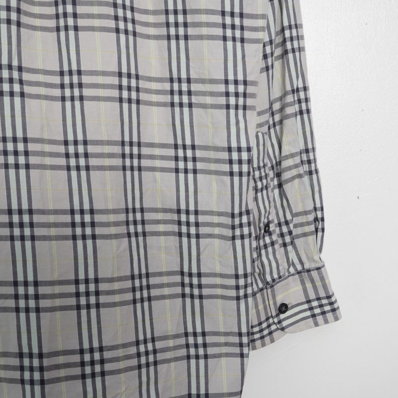 ✅ Bur Checked Nova Shirt. Màu xám khói ạ. - Ảnh 8