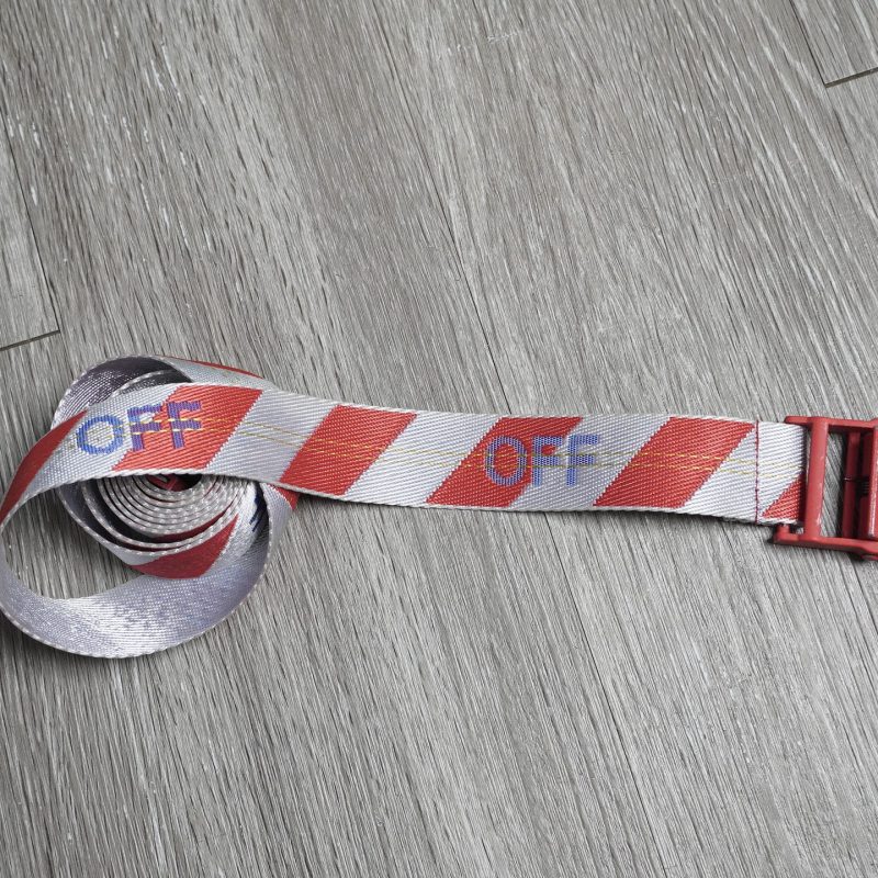 ✅ Dây lưng OFF-WHITE RED WHITE. - Ảnh 2
