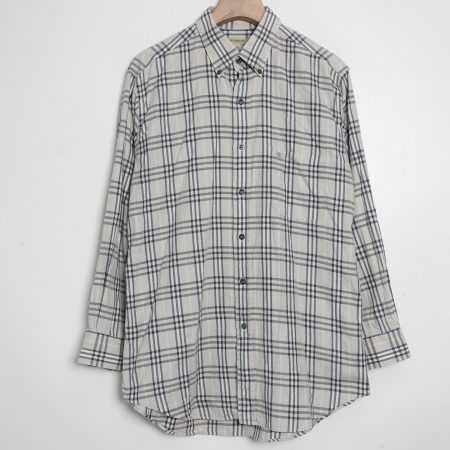 ✅ Bur Checked Nova Shirt. Màu xám khói ạ.